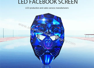 Spezielle Anzeige LED-MBI5124, Gesichts-Form Pixel-Neigung des Bleischirm-4mm
