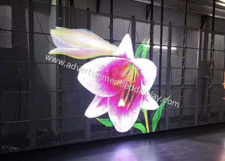 Verstellbares Transparentes LED-Display für Werbung mit anpassbarer Displaygröße