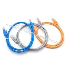 Schwarzes 100 Ft Ethernet-Kabel-Rechenzentren UL-Ethernet-Kabel-Enden-Verdrahtung