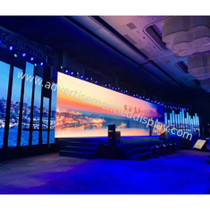 100000h Lebensdauer Innenwerbung LED-Display Eisen/Druckguss Aluminium Schrank Material
