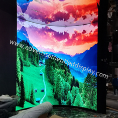 Ultraweiter Blickwinkel LED-Bildschirm für Innenwerbung