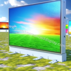Wetterbeständiger LED-Werbebildschirm 192x192mm Größe 6000cd Helligkeit für den Außenbereich