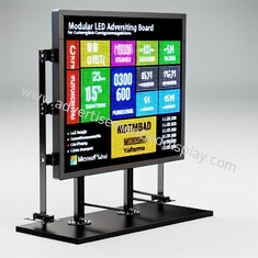 192x192mm Eisenschrank IP65 LED-Bildschirm für aufmerksamkeitsstarke Werbung