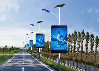 Pole-Anzeige der Lampen-80x40, LED-Posten-Fahnen intelligentes 3G 4G 5G