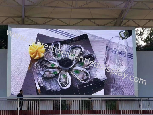 Flexible LED-Video-Wandbildschirme Eisen Schrank Material anpassbar