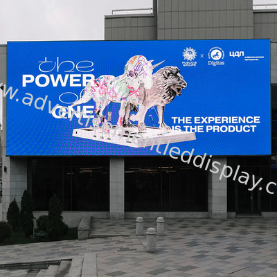 Langlebige energieeffiziente LED-Displays für kostengünstige Außenwerbung