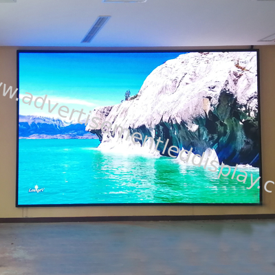 Anti-Glare-Innenwerbe-LED-Display aus Eisen/Aluminium