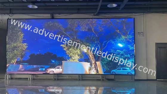 Aluminium-Schrank Innen LED-Display mit integriertem Soundsystem für eine All-in-One-Lösung