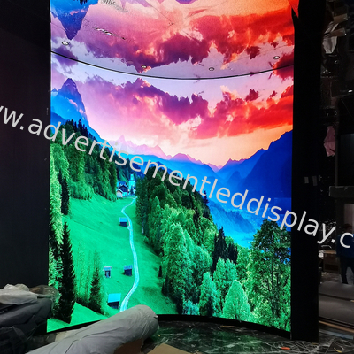 Ultraweiter Blickwinkel LED-Bildschirm für Innenwerbung