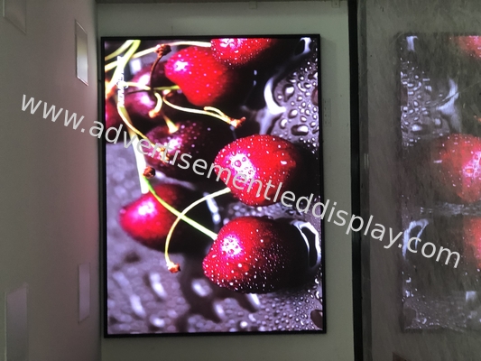 RGB-LED-Werbebildschirm für den Innenbereich, Helligkeit von mehr als 1500 cd