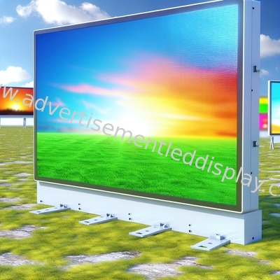 Wetterbeständiger LED-Werbebildschirm 192x192mm Größe 6000cd Helligkeit für den Außenbereich