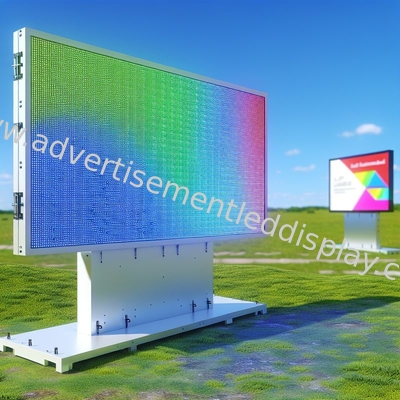 Wetterbeständiger LED-Werbebildschirm 192x192mm Größe 6000cd Helligkeit für den Außenbereich
