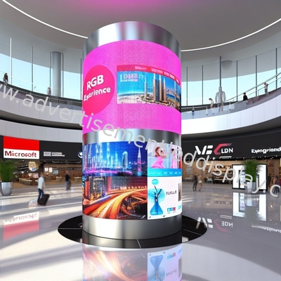 Flexible Installation Werbe-LED-Display angepasste Bildschirmgröße
