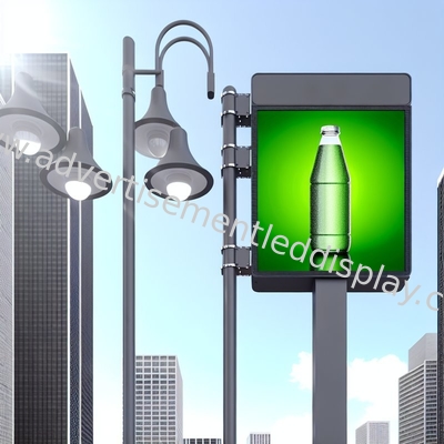 Hochhelligkeit LED-Werbeanzeige für Sonnenlicht Lesbarkeit Helligkeit 6000cd MTBF 10
