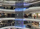 Einkaufszentrum transparente Glaswand, Schirm P3.9mm LED transparent