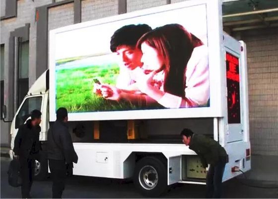 LKW P5 Rgb bewegliche LED-Anzeige 40000Dots/Sqm-Pixel für Werbung