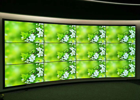 55 Zoll 4x4 schmale LED-Videowand Wand montiert 3000 1 Vertrag